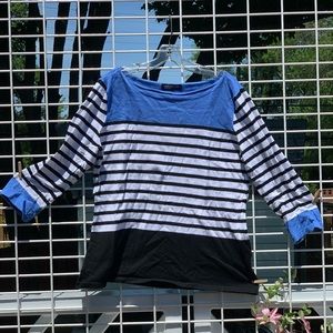 Long sleeve striped shirt